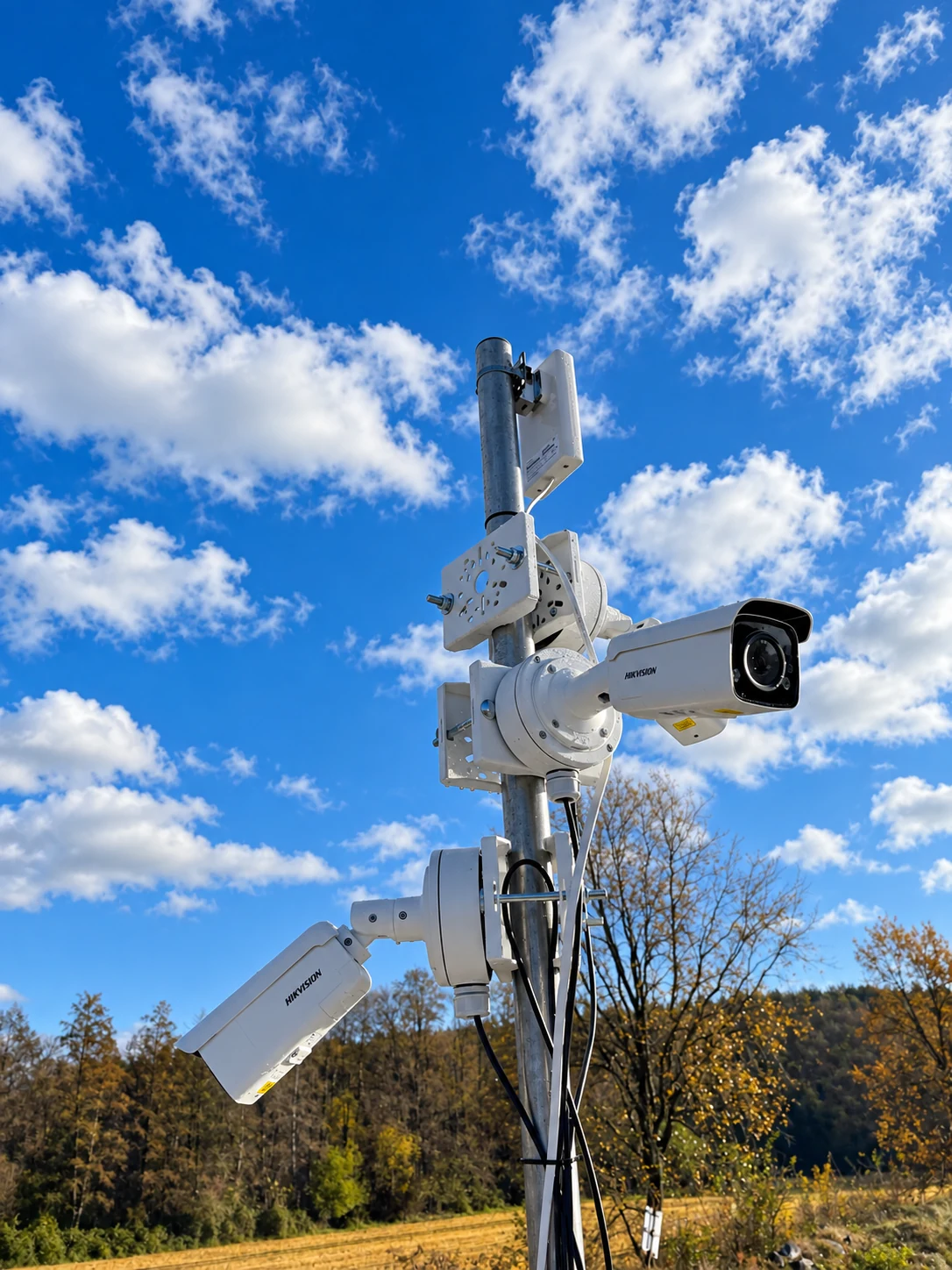 Monitoring zewnętrzny CCTV — realizacja IT 2K