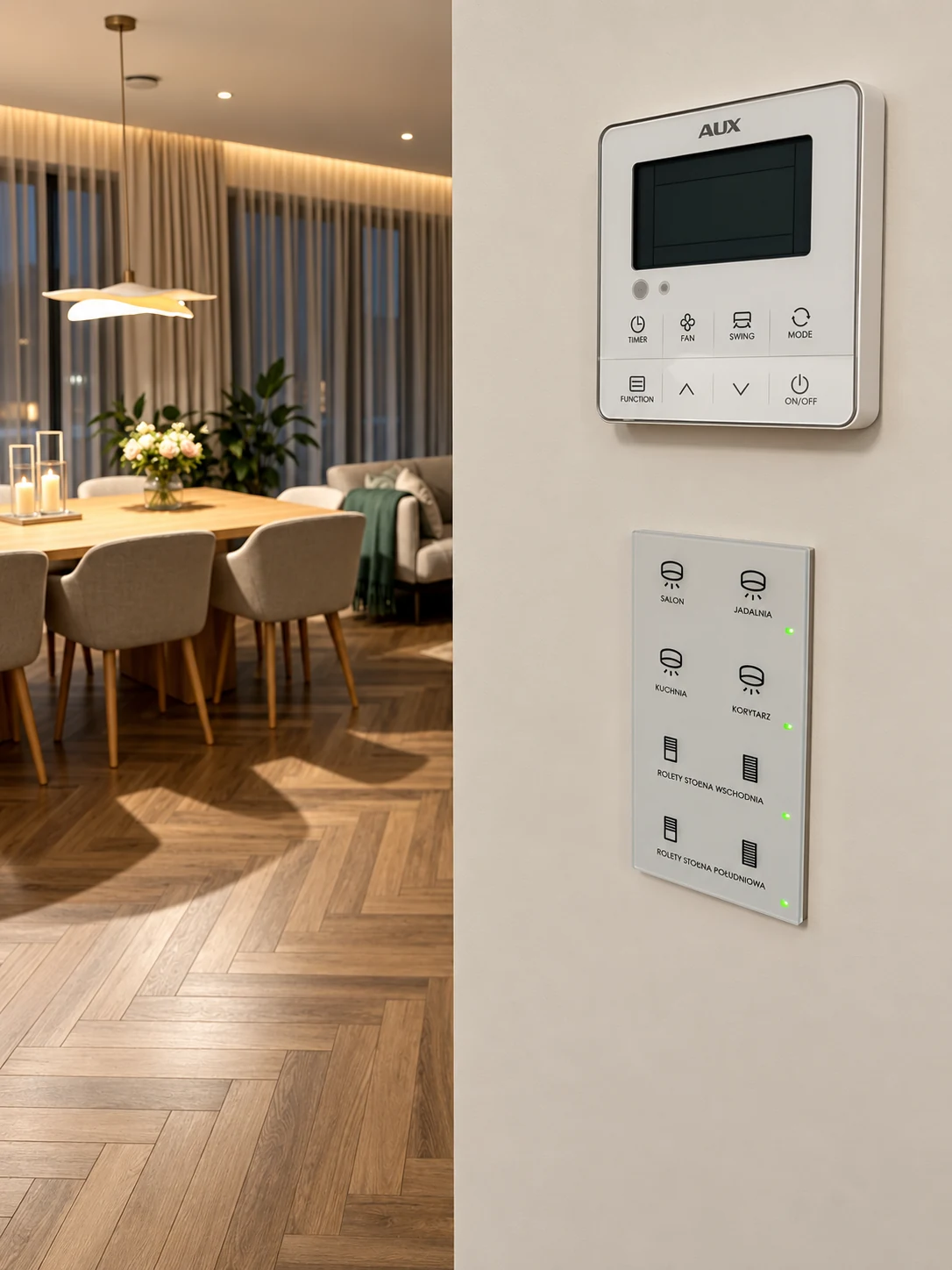Smart Home we wnętrzu — realizacja IT 2K
